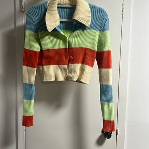 Zara cropped sweater